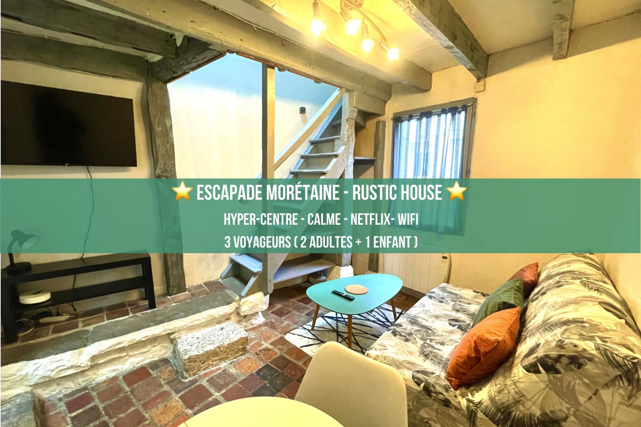 Escapade Morétaine – Rustic House